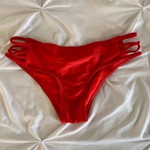 Hollister red bikini bottom